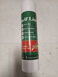 lot 27867 image: Non-Slip Waterproof Shelf Liner Roll - Retail $8