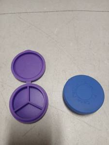 lot 27877 image: Silicone Pill Cases 2pk
