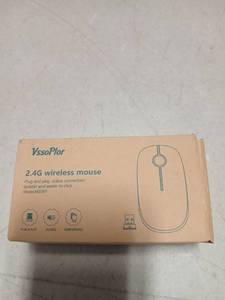 lot 27892 image: VssoPlor 2.4G Wireless Mouse Model MS001 with USB Receiver - Retail $8