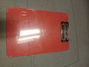 lot 27895 image: Pink Plastic Clip Boards 2pk