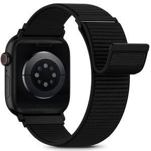 lot 27915 image: Nylon Sport Loop Band Compatible with Apple Watch Bands 44mm 45mm 46mm 49mm 42mm for Women Men, iWatch Wrist Straps for Ultra 3 2, Se, Series 11 10 9 8 7, Breathable, Soft Band Ideal for Outdoor - Retail $8