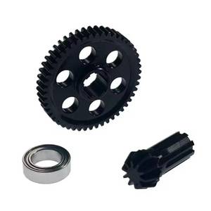 lot 27945 image: Fyfracing for Hyper Go H16bm H14bm RC Car Parts 16401Y,16401G Upgrade Steel Spur Gear with Pinion Gear, fit JC16EP M161 H16GT H16DR M164 H16P H16E HP161S 14301 14210 JC14EP RC Cars - Retail $15