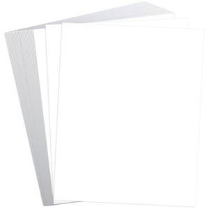 lot 27957 image: White Cardstock, 8x10 Cardstock Paper, 250gsm Thick Cardstock, Smooth Card Paper,90 Lb Heavy Card Stock Paper, Printer Paper For Stationary Printing, Invitations, Cards, Menus, Images(25Sheets) - Retail $5