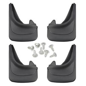 lot 27968 image: GAOLAOSY Car Mud Flaps, 12 x 8.5In Flexible & Bendable Splash Guards Set, Vehicle Front & Rear Mudflaps Protection with Screws, Car Exterior Accessories for Sedan, SUV - Retail $22