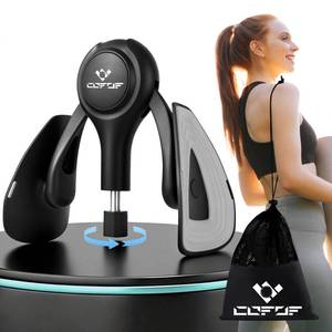 lot 24091 image: Thigh Trainer for Women, 15-70LB Adjustable Resistance Inner Thigh Exerciser for Pelvic Floor Muscle Repair, Thigh Trainer Kegel Exercise for Shaping, Yoga & Weight Loss at Home Gym - Black Gray - Retail $24