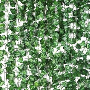 lot 25424 image: LAFORET Fake Vines for Room Decor(12 Pack 84ft), Home Bedroom Wall Decor Aesthetic, Artificial Plants Ivy Leaves, Hanging Greenery Garland for Wedding Garden Outdoor - Retail $5