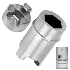 lot 28000 image: WP2220458 WP2220457 Cam Bin Coupling Compatible with Kitchen-Aid Whirlpool Kenmore Refrigerators 2220458, 2198627, 8206688, 920920, AP6006687, PS11739763, 2220457, 2198604, 920919, AP6006686 - Retail $18