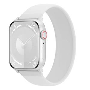 lot 28001 image: Arctime Silicone Solo Loop Bands Compatible with Watch Band 38mm 40mm 41mm 42mm 44mm 45mm 46mm 49mm, Sport Stretchy Strap Soft Replacement Wristband for iWatch Ultra 3 2 1 Series 11 10 9 8 SE 7 6 5 4 - Retail $13