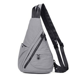lot 28008 image: KL928 Crossbody Sling Backpack Nylon Cross Body Bag Travel Hiking Shoulder Bags Daypack Rucksack Unisex (Grey) - Retail $17