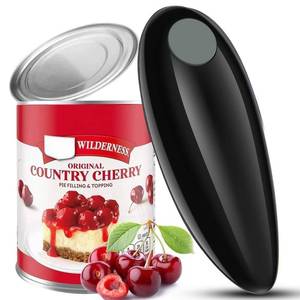 lot 43019 image: Electric Can Opener, Handheld One-touch Automatic Can opener, Smooth Edge Kitchen Gadget Can Openers Electric for Seniors with Arthritis - Retail $13