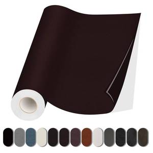 lot 43051 image: Lifeshoon Leather Repair Patch, 17X79 Inch Self Adhesive Leather Repair, Large Vinyl Patch Tape for Couches, Furniture, Car Seats, Cabinets, Wall, Handbags Coffee, 17X79 Inch - Retail $19