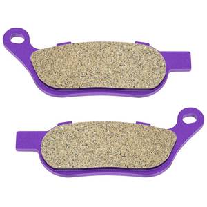 lot 61 image: SCITOO Carbon Fiber Brake Pads Fit for Dyna Switchback FLD 2012 2013 2014 2015 2016, for Fatboy Lo S FLSTFBS 2016, Softail Custom FXSTC 2008 2009 2010, Rocker FXCW 2008 2009 - Retail $8