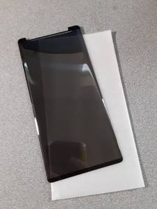 lot 150 image: Fotbor (1 Pack Galaxy Note 9 Screen Protector Privacy Tempered Glass, 3D Curved Edge Not Full Coverage Easy Install Anti SpyScratch 9H Hardness Case Friendly Shield Compatible Note 9 - Retail $9