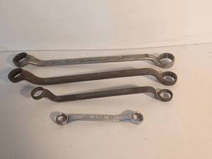 lot 40 image: Riverside Box End Wrench Set - 4 Piece Mixed Size Collection