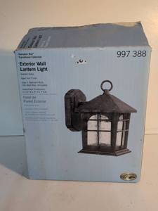 lot 50 image: Hampton Bay Transitional Collection Exterior Wall Lantern Light