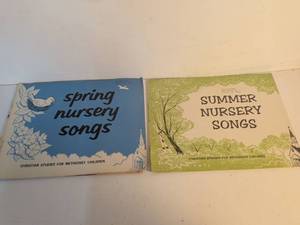 lot 55 image: Methodist Childrens Seasonal Nursery Songs Set