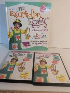 lot 59 image: Miss Patty Cake Resurrection Egg Book and DVD Set