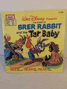 lot 71 image: Walt Disney Brer Rabbit and the Tar Baby Read-Along Book and Tape Set