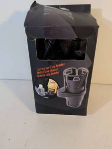 lot 77 image: Car Water Cup Holder Multifunctional Organizer