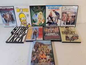 lot 93 image: Mixed Comedy and Family Movie DVD Collection