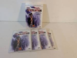 lot 96 image: The Revolution History Channel 13-Part Series DVD Set