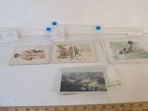 lot 113 image: Early 1900s Postcard Collection and Trading Cards