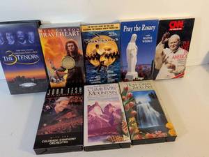 lot 137 image: VHS Video Collection - Classic Movies and Music Performances