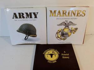 lot 152 image: Military History Books Collection - Army Marines Dickinson County Kansas