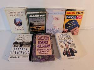 lot 156 image: Mixed Audiobook Collection Cassette Tapes