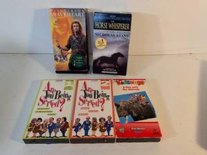 lot 159 image: Classic Movie and TV Show Collection VHS tapes