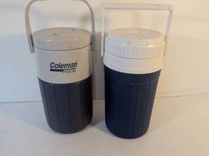 lot 175 image: Coleman PolyLite Water Jugs Set