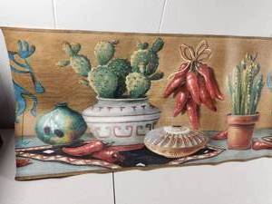 lot 173 image: Southwestern Desert Themed Wallpaper Border