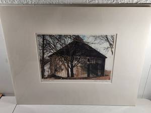 lot 195 image: Stillwell KS Barn Landscape Limited Edition Print