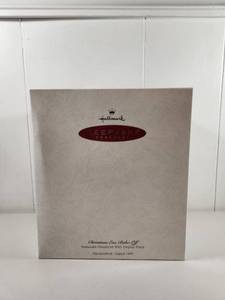 lot 215 image: Hallmark Christmas Eve Bake-Off Keepsake Ornament with Display Piece 1995 Artist Signed