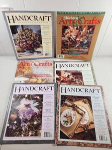 lot 231 image: Craft Magazine Collection - Handcraft Illustrated and Michaels Arts & Crafts