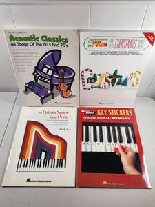 lot 232 image: Piano Method Books and Learning Materials Collection