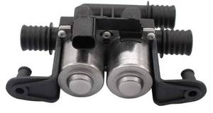 lot 63140 image: NewYall HVAC Water Heater Control Valve Dual Solenoid 701-007 for BMW E60 E61 E63 E64 E65 E66 E38 E39 E53 525i 530i 2001-2003 528i 540i 1997-2003 M5 X5 2000-2005 for Land Rover Range Rover 2003-2009 - Retail $22