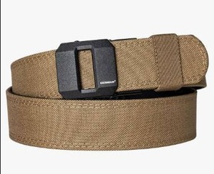 lot 63194 image: Tactical Ratchet Belt 1.5 EDC Gun Belt Reinforce Heavy Duty Belt With Adjustable Buckle - Retail $20