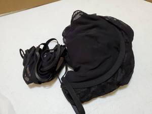lot 63202 image: Lingerie for Women Plus Size Sexy Costume Outfit Exotic Lingerie Set Lace Up Corset Black 3XL - Retail $19