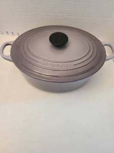 lot 1200 image: Le Creuset Cast Iron Dutch Oven with Lid
