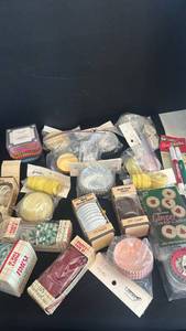 lot 1256 image: Baking Supplies Lot - Cupcake Liners, Cookie Cutters and Food Writers