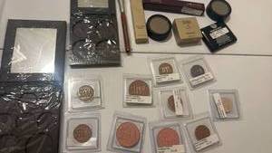lot 1442 image: Premium Cosmetics Lot - Lip Liners, Eyeshadows, and Makeup Collection