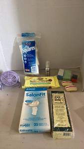 lot 1500 image: Beauty Supply Bundle with Wax Removal Strips and Salon Gloves and more
