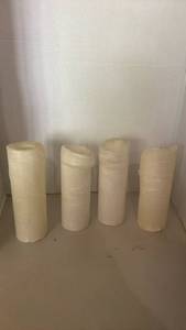 lot 1531 image: Set of 4 Pillar Candles