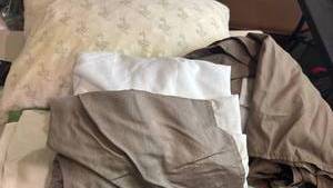 lot 1549 image: My pillow and bed skirts