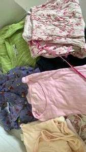 lot 1623 image: Mostly ladies pajamas S-M