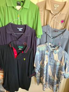 lot 1737 image: Mens polo shirts, XXL.