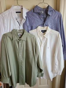 lot 1747 image: Mens long sleeve shirts, including Ralph Lauren