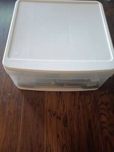 lot 2009 image: Another Storage Drawer with Various Boat Magazines Inside.  10 x 20 x 20