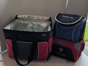 lot 3002 image: Insulated Cooler Bags Set